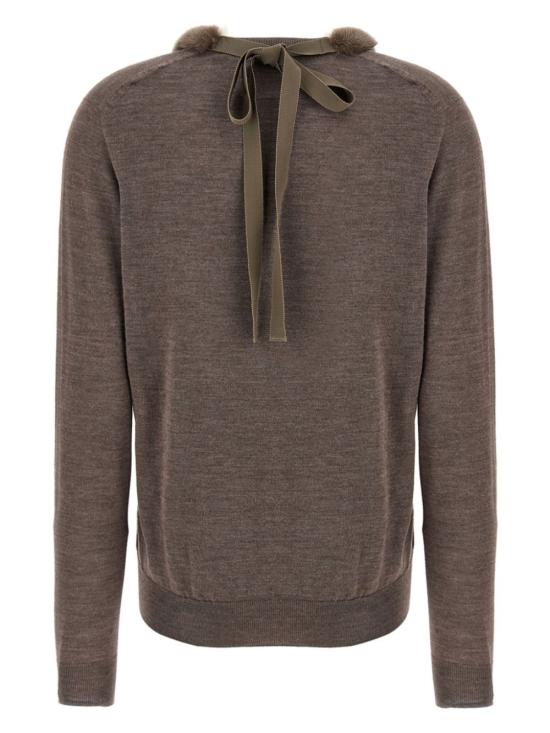 25SS 펜디 스웨터 FZXC82 ATPE F1QYK TAUPE - FENDI