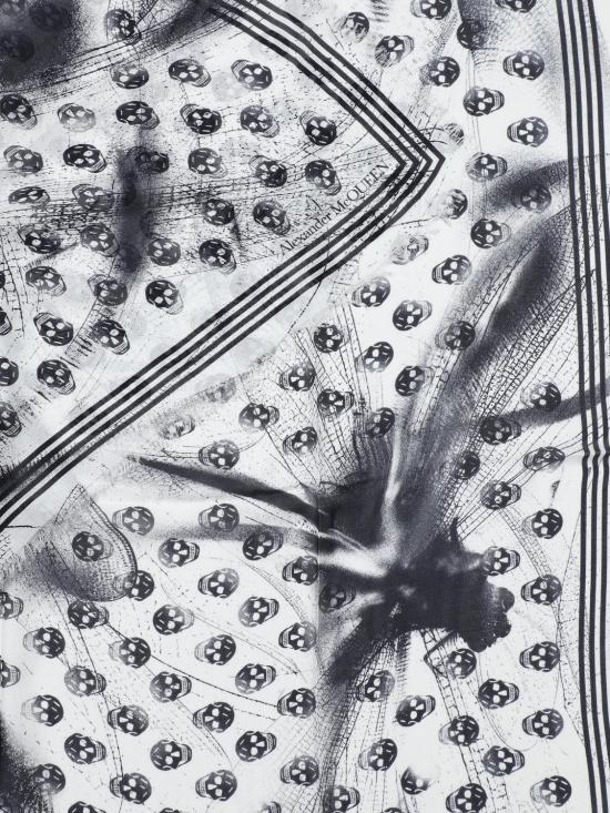  알렉산더 맥퀸 머플러/스카프 7772574418Q 9060 White - ALEXANDER MCQUEEN