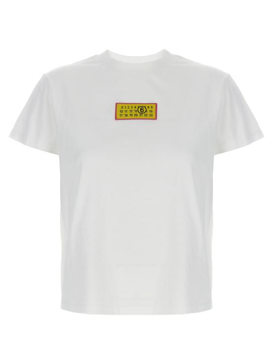  MM6 메종마르지엘라 반팔 티셔츠 S62GD0189S23588100 WHITE DOM