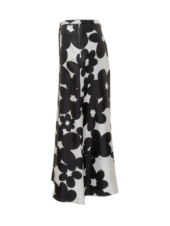 25SS 마르니 스커트 GOMA0709SCUTSG26 DIN99 BLACK - MARNI