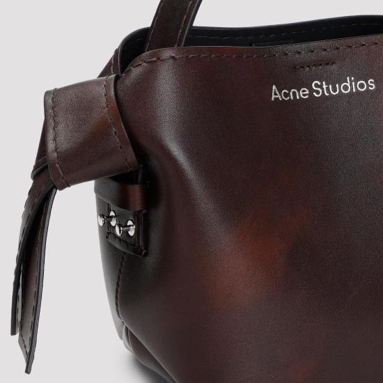  아크네 스튜디오 토트백 A10374 ADM DARK BROWN - ACNE STUDIOS
