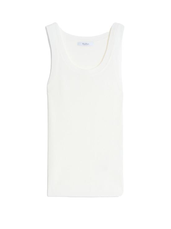 25SS 막스마라 민소매 티셔츠 2511361021600ELIADI 001 SILk