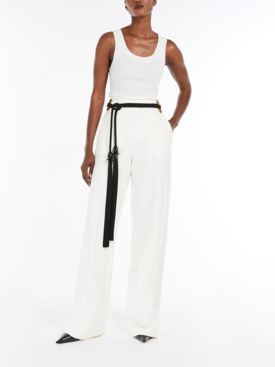 25SS 막스마라 민소매 티셔츠 2511361021600ELIADI 001 SILk - MAX MARA