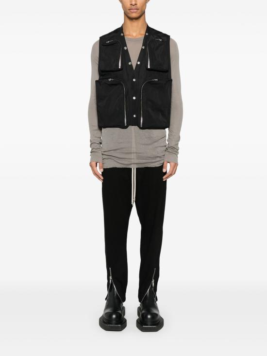 25SS 릭 오웬스 베스트 RU01E5767FT 09 BLACK - RICK OWENS