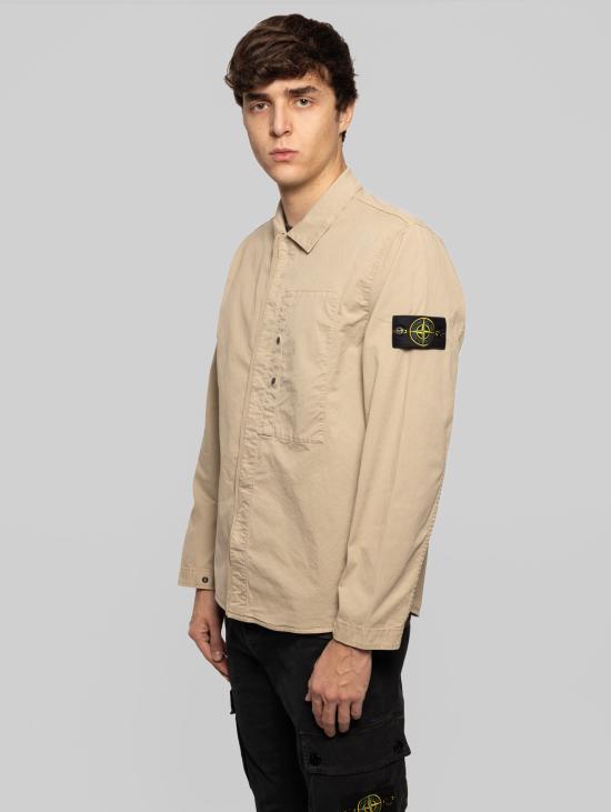 25SS 스톤 아일랜드 수피마 코튼 트윌 스트레치 셔츠 K1S15 1200033 S0010v009a - STONE ISLAND