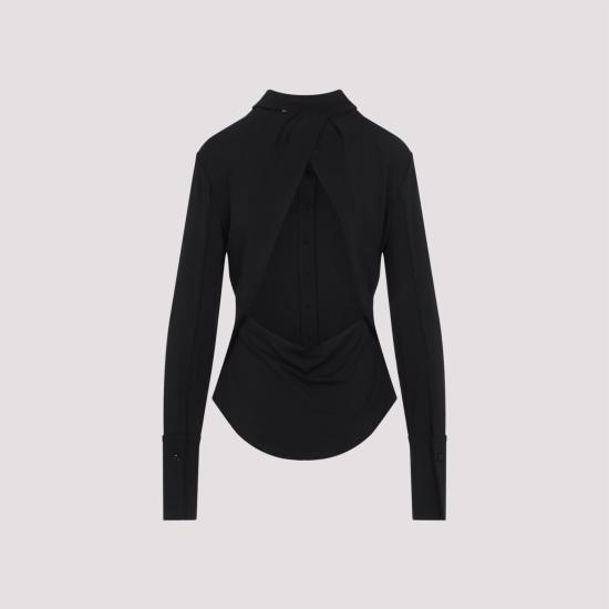 25SS 스포트막스 셔츠 2512951011600 13097 003 NERO BLACK - SPORTMAX