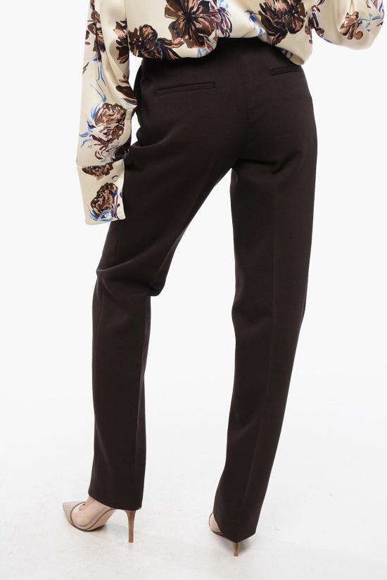  질샌더 스트레이트 팬츠 J03KA0015 J80060 202 Brown - JIL SANDER