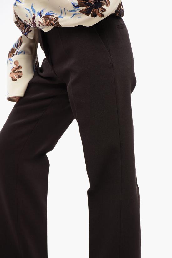  질샌더 스트레이트 팬츠 J03KA0015 J80060 202 Brown - JIL SANDER