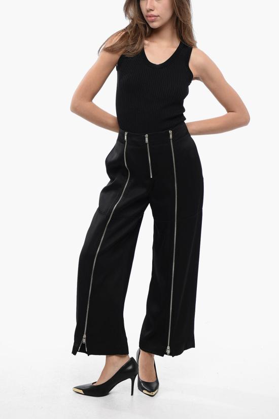  질샌더 스트레이트 팬츠 J03KA0199 J65112 001 Black - JIL SANDER