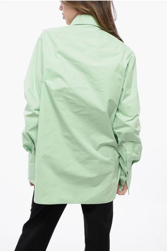  질샌더 블라우스 J02DL0148 J45002 335 Green - JIL SANDER