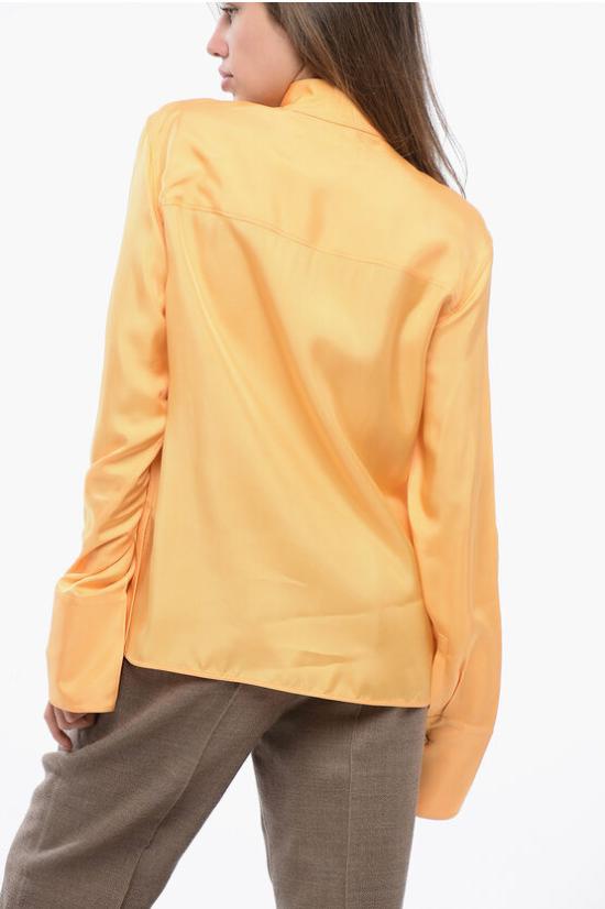  질샌더 블라우스 J01DL0118 J65052 831 Orange - JIL SANDER