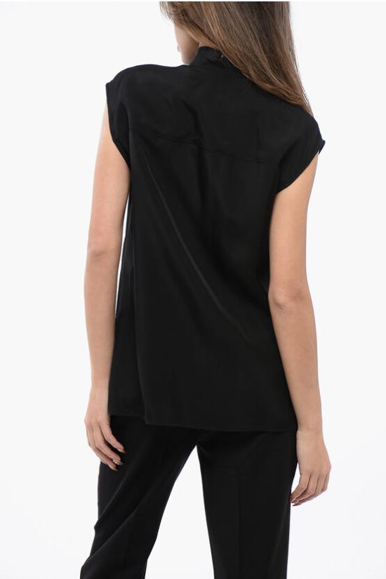  질샌더 블라우스 J02DL0137 J65052 001 Black - JIL SANDER