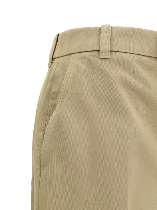 25FW 톰브라운 스트레이트 팬츠 MTU335WF0576 275 BEIGE - THOM BROWNE