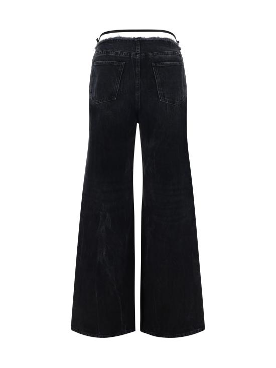  지방시 데님 팬츠 BW513Z5Y3P 001 BLACK - GIVENCHY