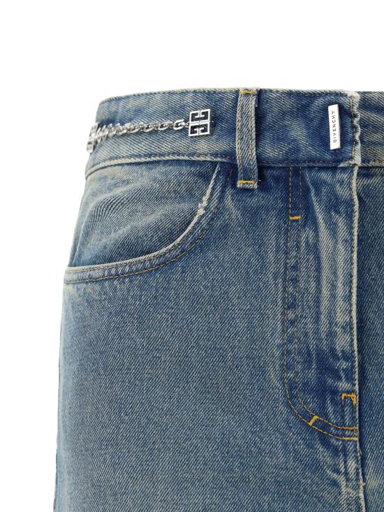  지방시 데님 팬츠 BW51145Y9N 420 BLUE - GIVENCHY