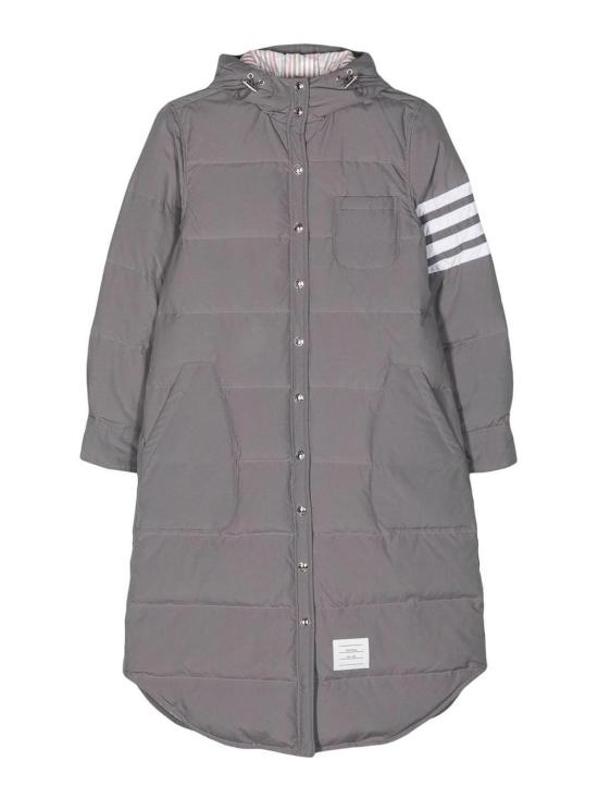  톰브라운 사이드 4바 패딩 코트   FOD025X05222035 Grey