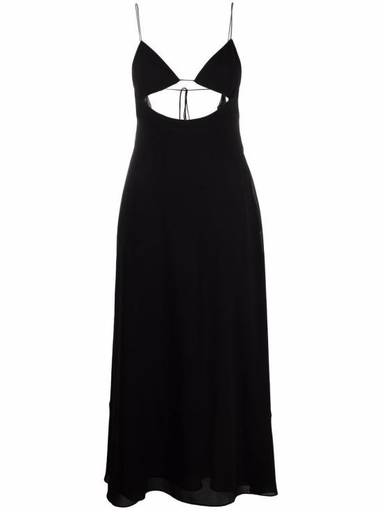  생로랑 롱 원피스 685231Y103W1000 DOM - SAINT LAURENT