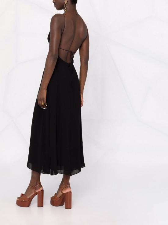  생로랑 롱 원피스 685231Y103W1000 DOM - SAINT LAURENT