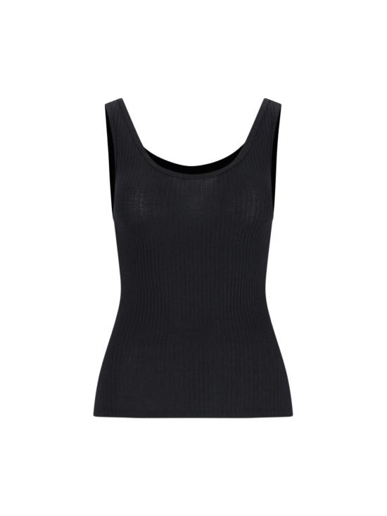 25SS 6397 민소매 티셔츠 NT406 BLACK Black