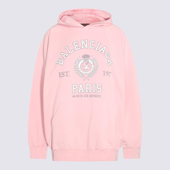  발렌시아가 후드 티셔츠 697879TMV993167 DOM - BALENCIAGA