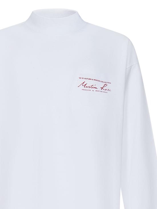  마틴로즈 긴팔 티셔츠 CMR605WHITE DOM - MARTINE ROSE