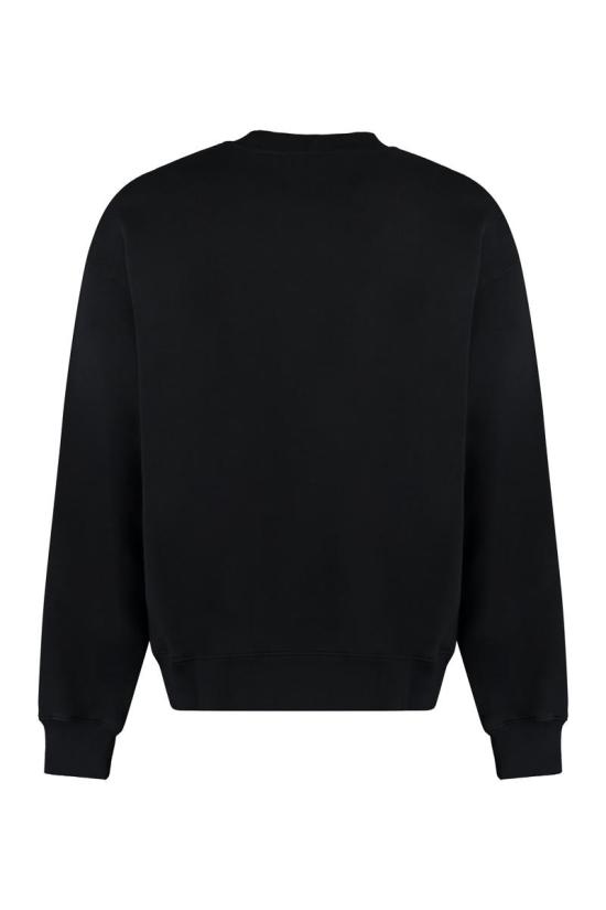  오프화이트 긴팔 티셔츠 OMBA054F23FLE0011001 DOM - OFF WHITE