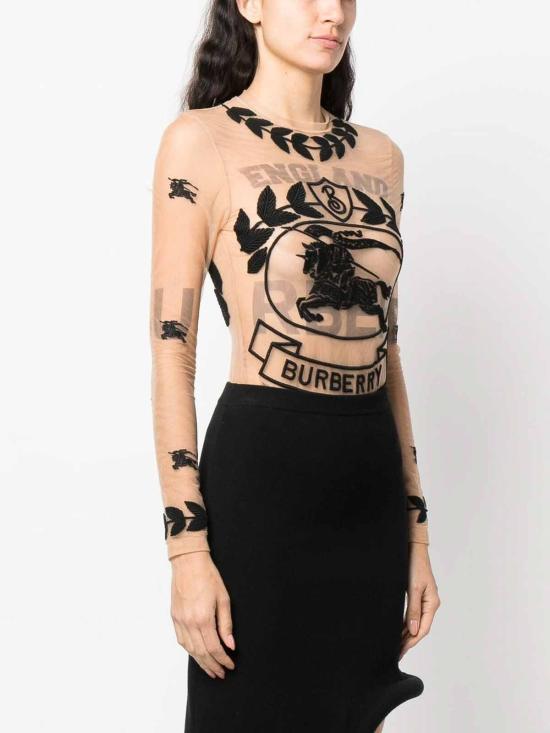  버버리 바디수트 티셔츠 8062190 DOM - BURBERRY