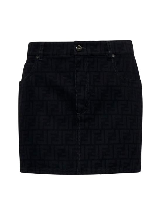 24FW 펜디 숏 스커트 FLQ583AT1BF0GME DOM