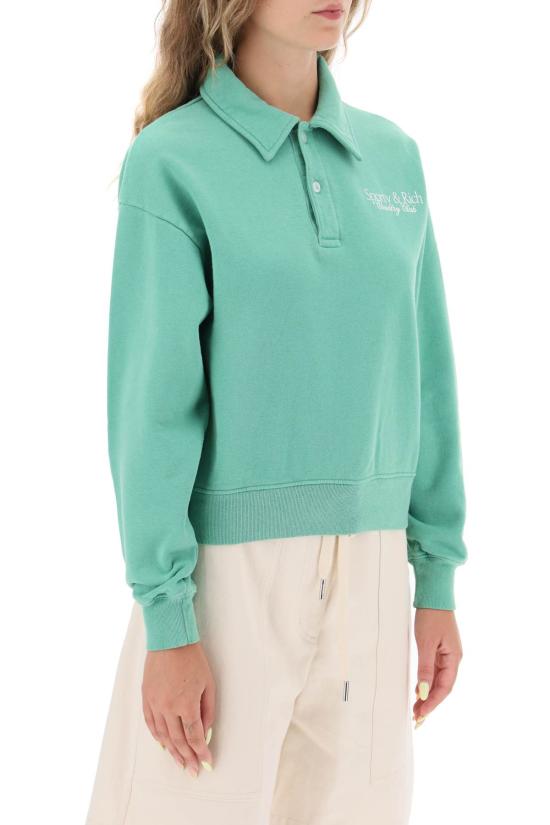  스포티앤리치 폴로 티셔츠 PO841VE DOM - SPORTY & RICH