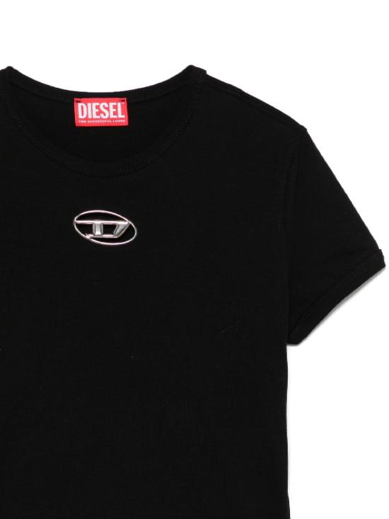 25SS 디젤 반팔 티셔츠 A168390CLBR9XX DOM - DIESEL