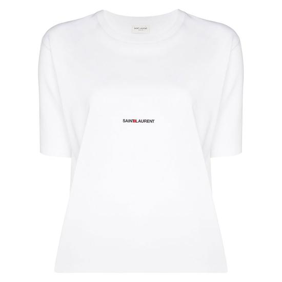  생로랑 반팔 티셔츠 460876YB2DQ9000 DOM