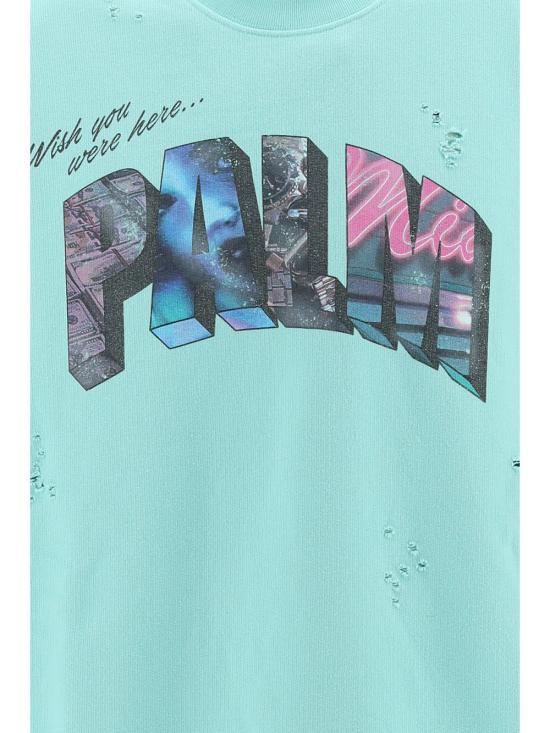  팜앤젤스 긴팔 티셔츠 PMBA065S23FLE0014084 DOM - PALM ANGELS