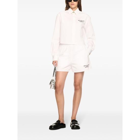 25SS 오프화이트 숏팬츠 OWCB05DS25FA B001 0110 WHITE - OFF WHITE