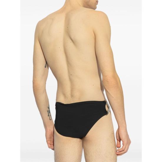 25SS 릭 오웬스 스윔팬츠 RU01E5013 NSB 09 BLACK - RICK OWENS