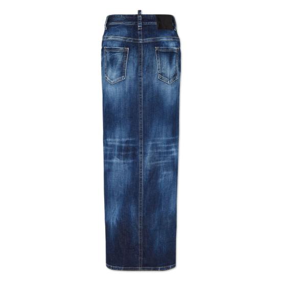 25SS 디스퀘어드2 롱 스커트 S30664 S75MA0982 470 BLUE - DSQUARED2