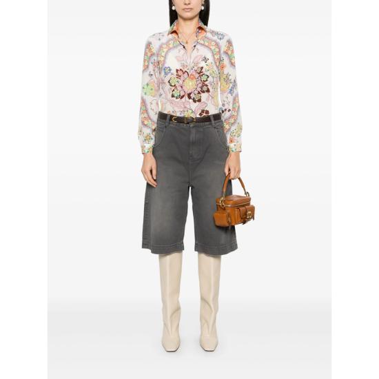 25SS 에트로 블라우스 AK776 WRIA0019 X0803 NEUTRALS BLUE - ETRO