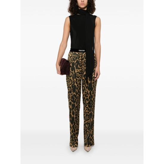 25SS 톰포드 팬츠 FAP225 PAW397 KB359 BROWN BLACK - TOMFORD