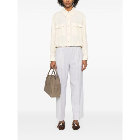 25SS 파비아나 필리피 스트레이트 팬츠 PAD265F322 L296 8189 GREY - FABIANA FILIPPI