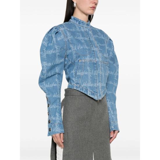 25SS 비비안웨스트우드 데님 자켓 1901001F W014I K306 BLUE - VIVIENNE WESTWOOD