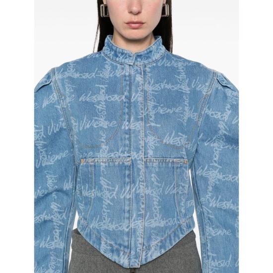 25SS 비비안웨스트우드 데님 자켓 1901001F W014I K306 BLUE - VIVIENNE WESTWOOD