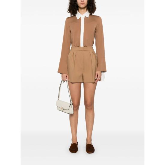 25SS 막스마라 숏팬츠 ZIC 508 010 BROWN - MAX MARA