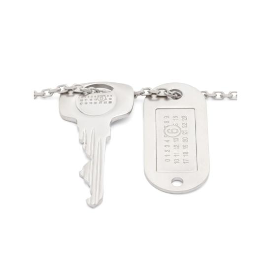 25SS MM6 메종마르지엘라 목걸이/팬던트 P7210 SM6UU0067 952 SILVER - MM6 MAISON MARGIELA
