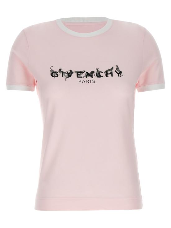 25SS 지방시 반팔 티셔츠 BW70BFP704978 Multicolor