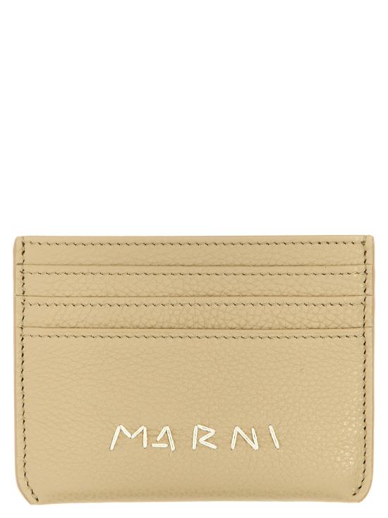25FW 마르니 명함지갑 PFMI0104U0P653300W74 Beige