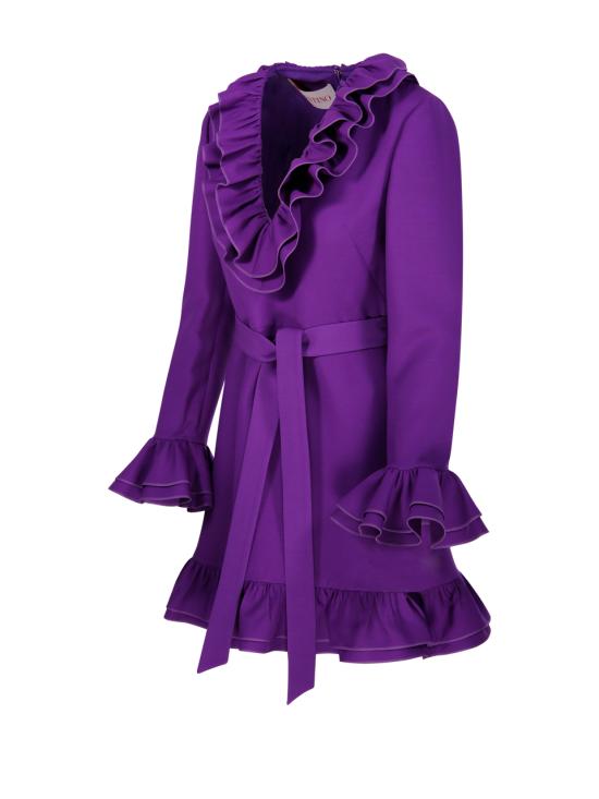 25SS 발렌티노 가라바니 숏 원피스 6B3VAES61CF R1B PURPLE ORCHID - VALENTINO GARAVANI