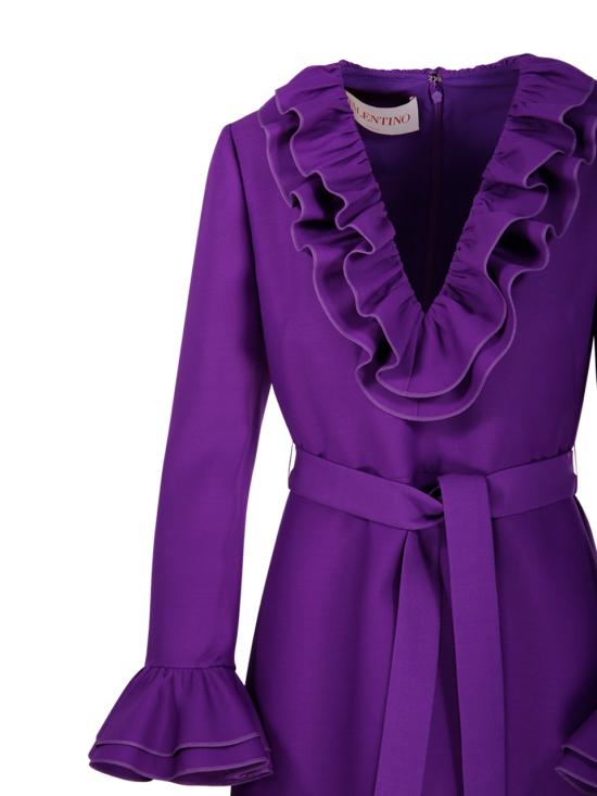 25SS 발렌티노 가라바니 숏 원피스 6B3VAES61CF R1B PURPLE ORCHID - VALENTINO GARAVANI