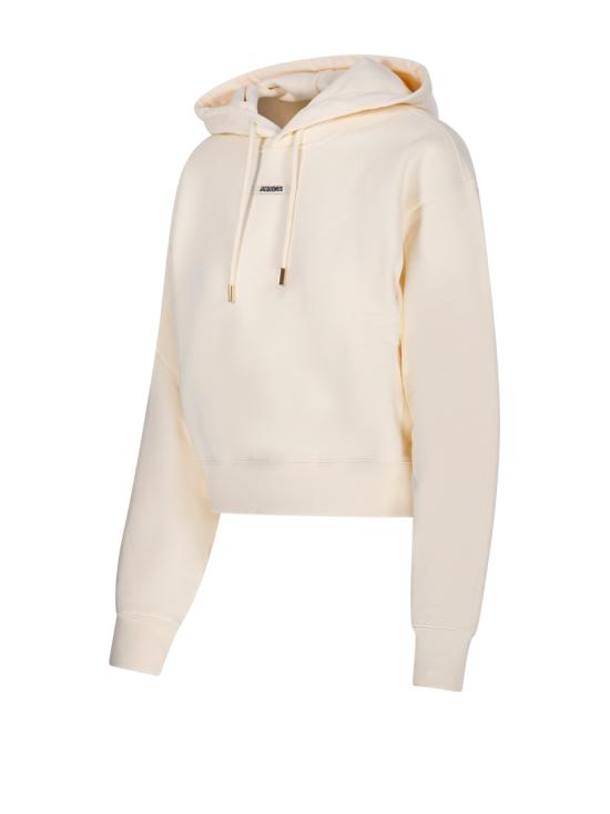 25SS 자크뮈스 후드 티셔츠 24E241JS162 2341 130 LIGHT BEIGE - JACQUEMUS