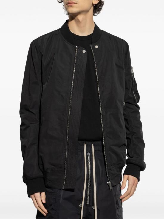 25SS 릭 오웬스 봄버 자켓 RU01E5778 FT09 Black - RICK OWENS