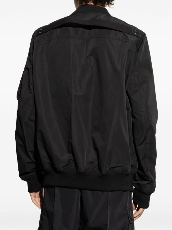 25SS 릭 오웬스 봄버 자켓 RU01E5778 FT09 Black - RICK OWENS