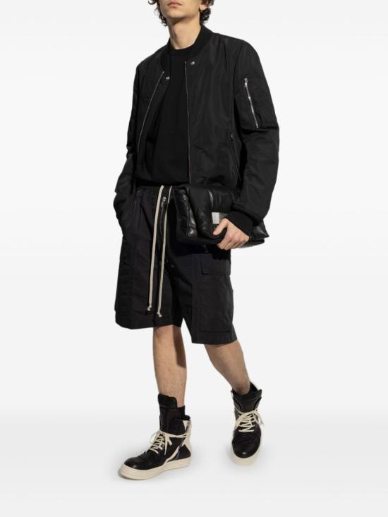 25SS 릭 오웬스 봄버 자켓 RU01E5778 FT09 Black - RICK OWENS